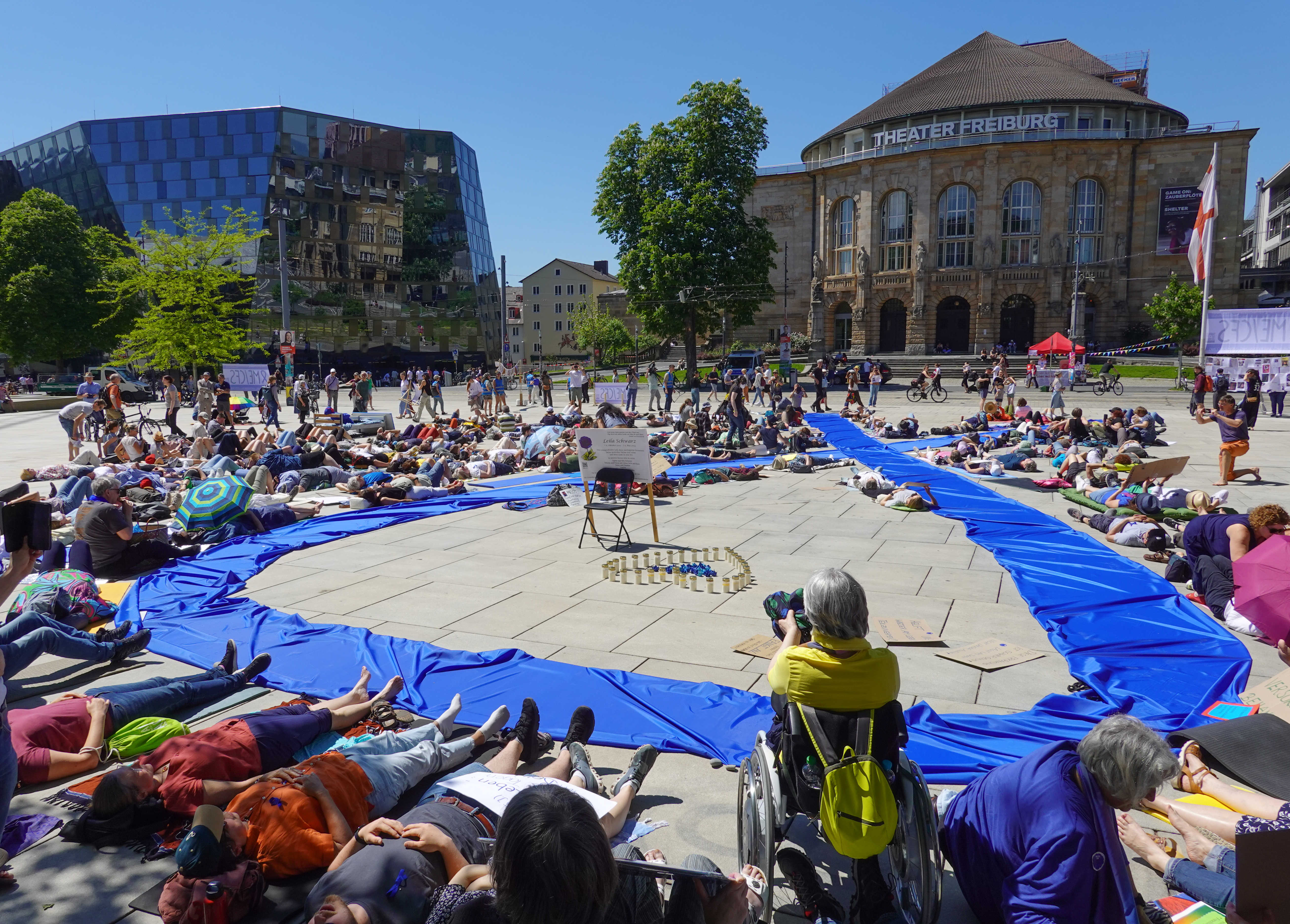 Übersichtsfoto der Demo